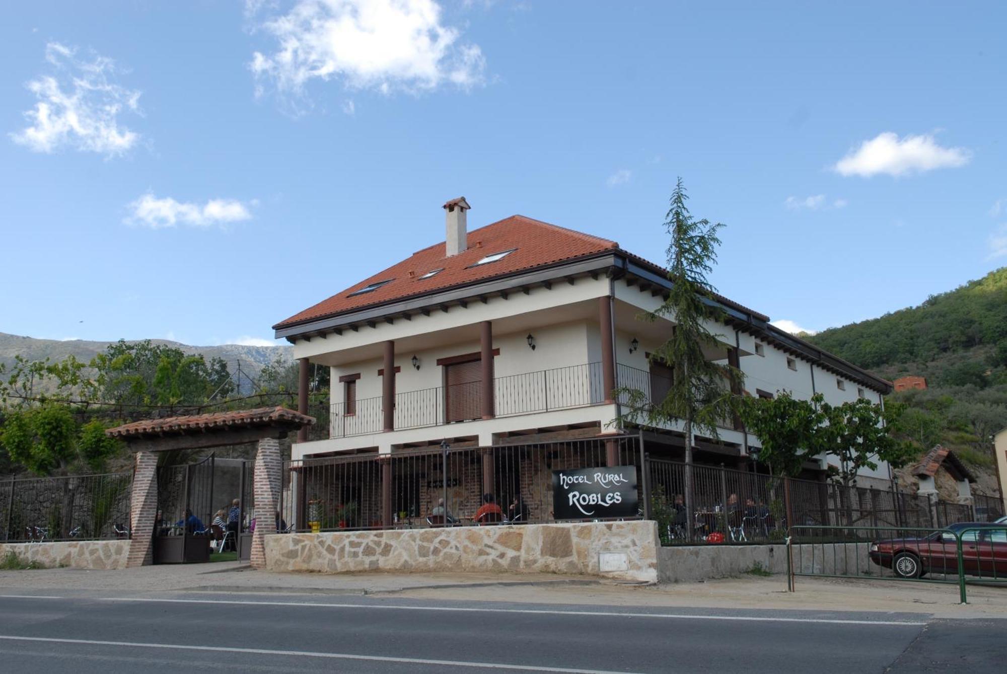 Hotel Rural Robles Jarandilla de la Vera Exterior foto