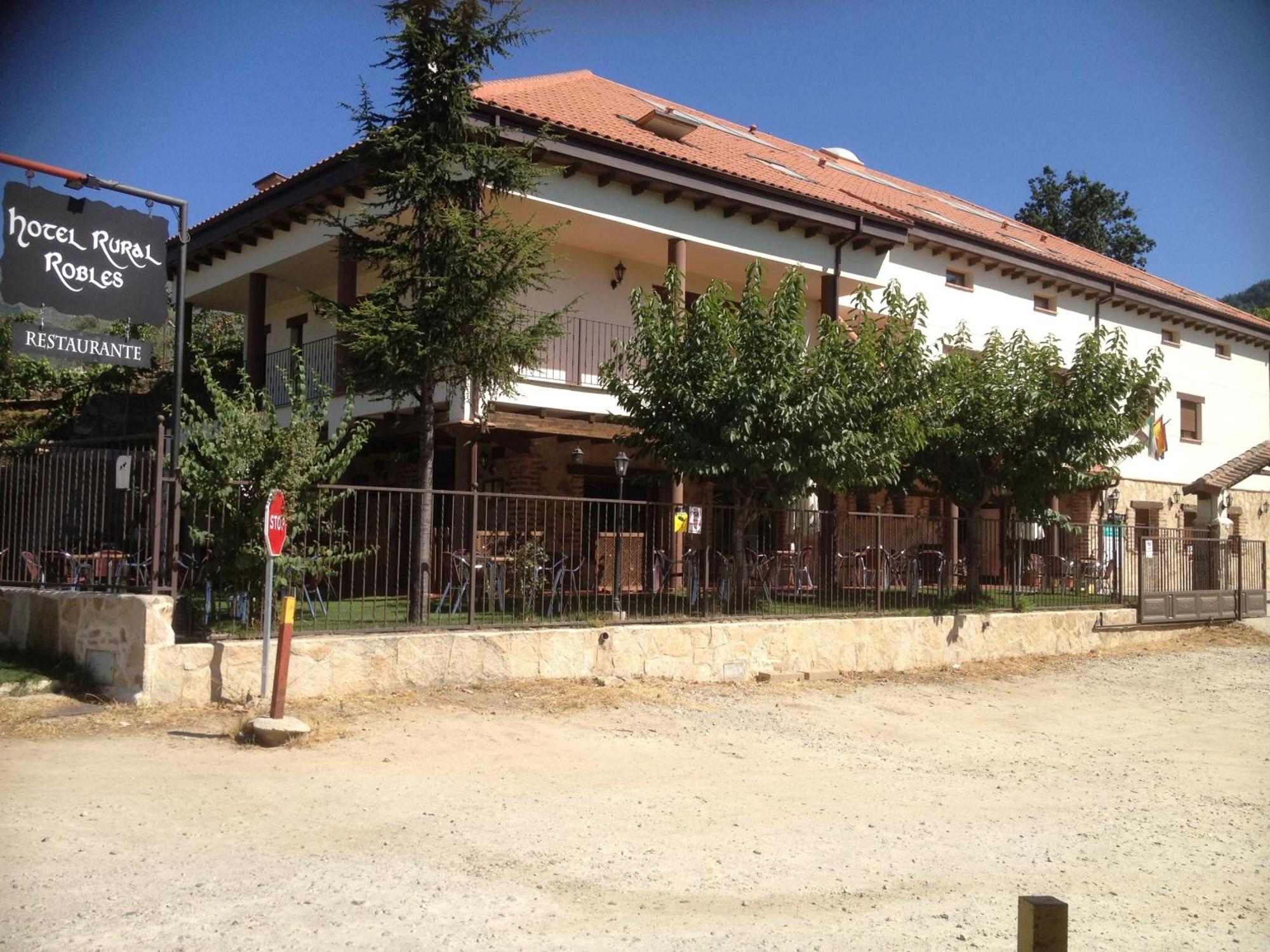 Hotel Rural Robles Jarandilla de la Vera Exterior foto